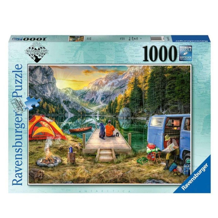 Puzzles Ravensburger | 16177 Calm Campsite 1000Pc Puzzle