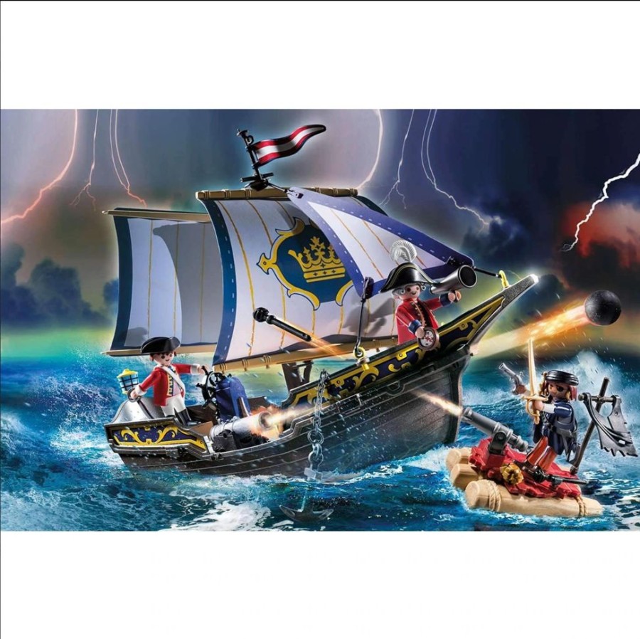 Pretend Play Playmobil USA, Inc. | 70412 Redcoat Caravel