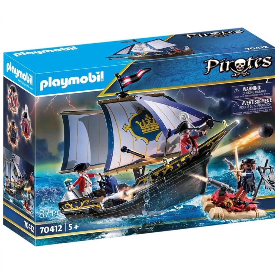 Pretend Play Playmobil USA, Inc. | 70412 Redcoat Caravel