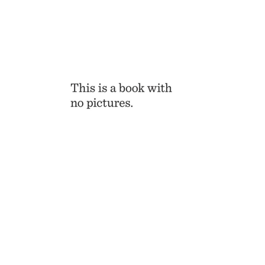 Books Penguin Random House LLC | Book With No Pictures