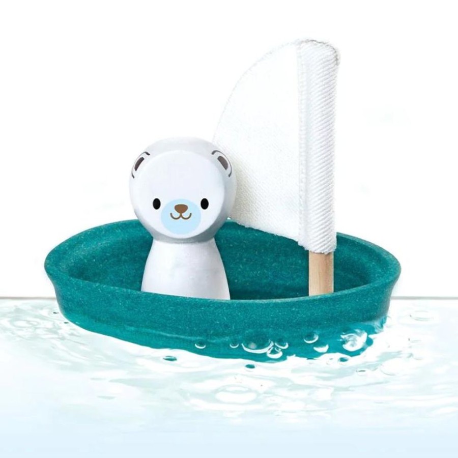 Seasonal Plan Toys, Inc. | Sailing Boat - Polar Bear