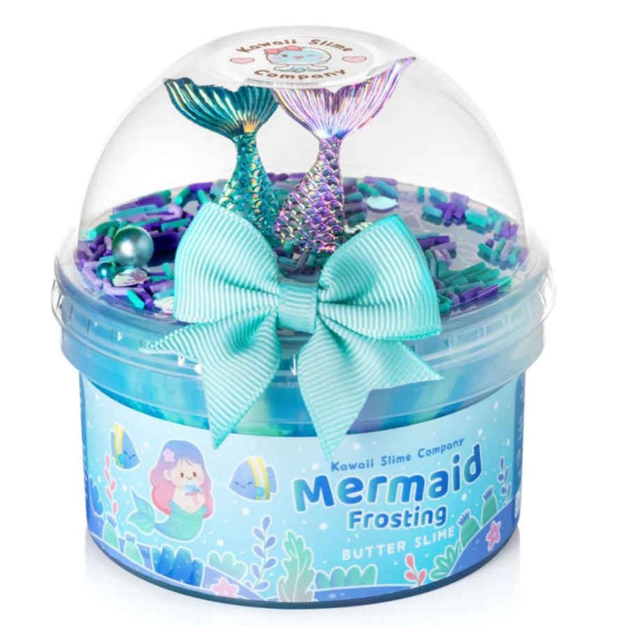 Novelty Kawaii Slime Company | Mermaid Frosting Butter Slime