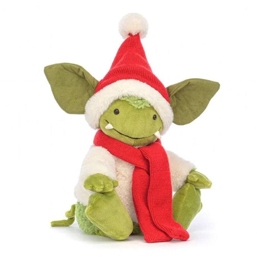 Plush & Puppets Jellycat, Inc. | Christmas Grizzo