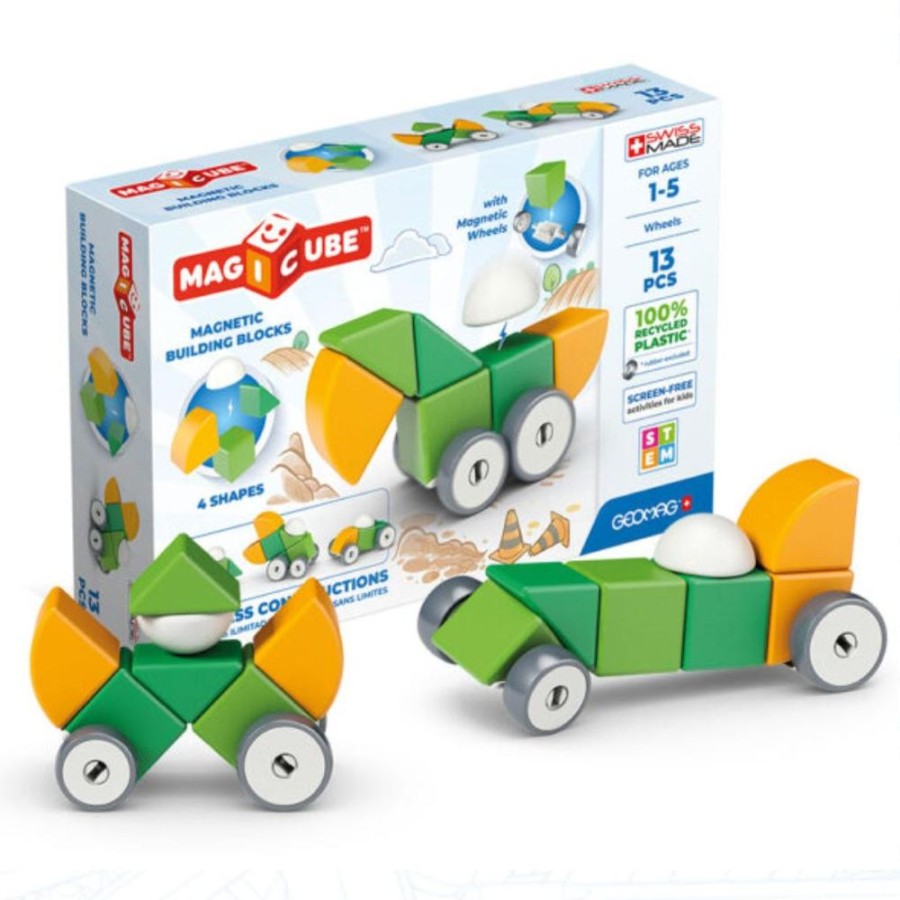 Infant & Toddler Geomag | Magicube Shapes 13Pc