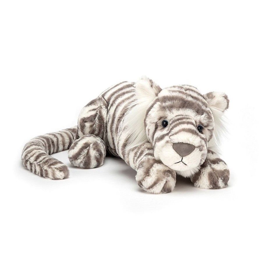 Plush & Puppets Jellycat, Inc. | Sacha Snow Tiger - Little