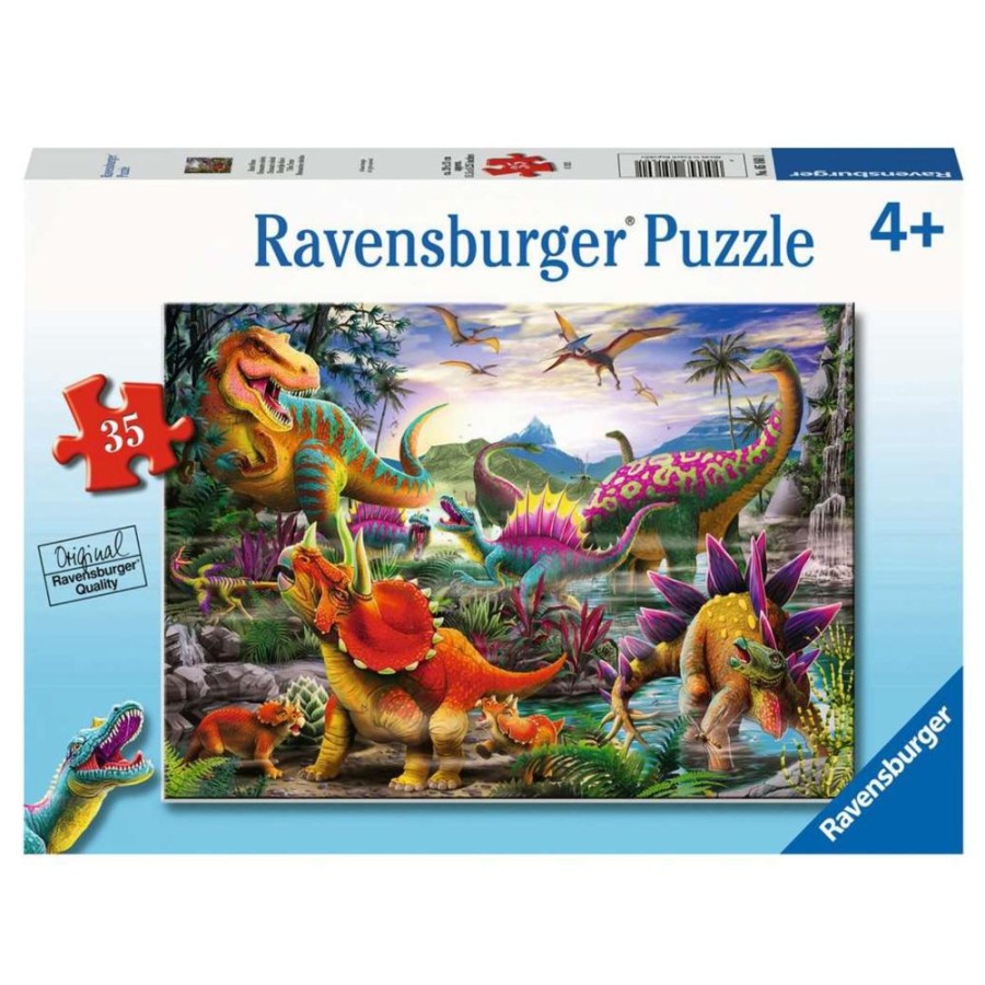 Puzzles Ravensburger | 05160 T-Rex Terror 35Pc