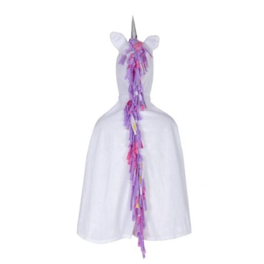 Pretend Play Creative Education of Canada | White Unicorn Toddler Cape Size 2-3T