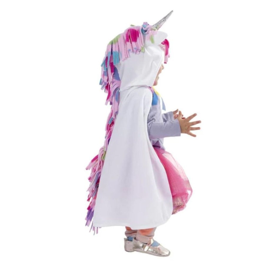 Pretend Play Creative Education of Canada | White Unicorn Toddler Cape Size 2-3T