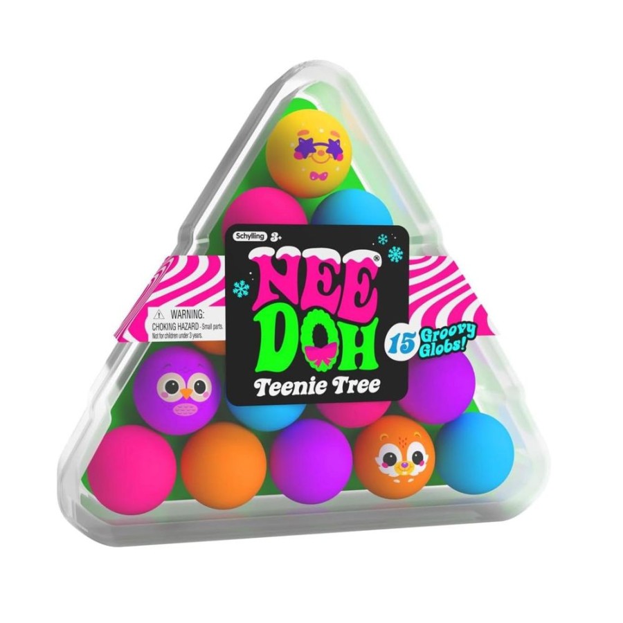 Seasonal Snapdoodle Toys & Games | Nee Doh Squishmas Groovy Tree