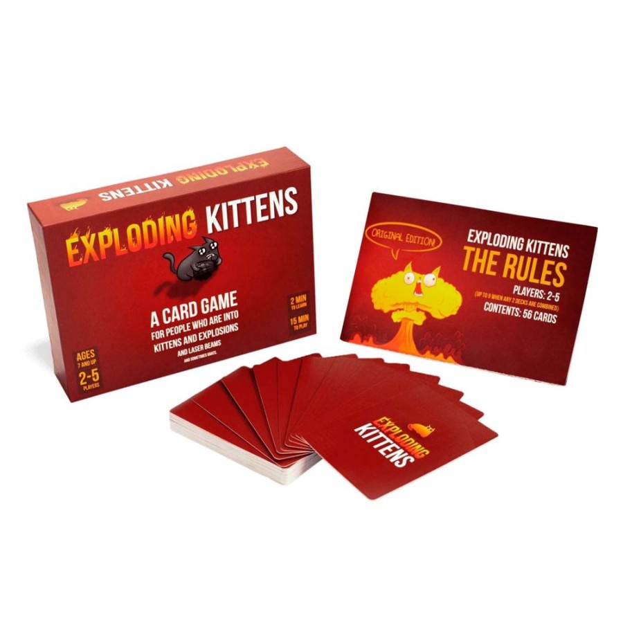 Games Asmodee dba Fantasy Flight Publishing | Exploding Kittens Original Edition