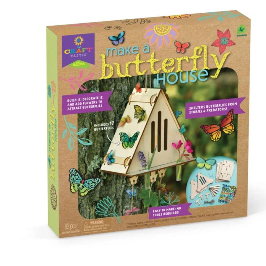 Arts & Crafts Play Monster LLC dba Patch | Make Your Own Butterfly House