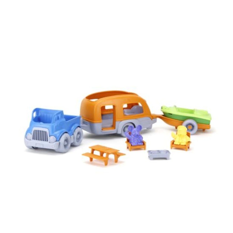 Vehicles Green Toys Inc | Rv Camper Set