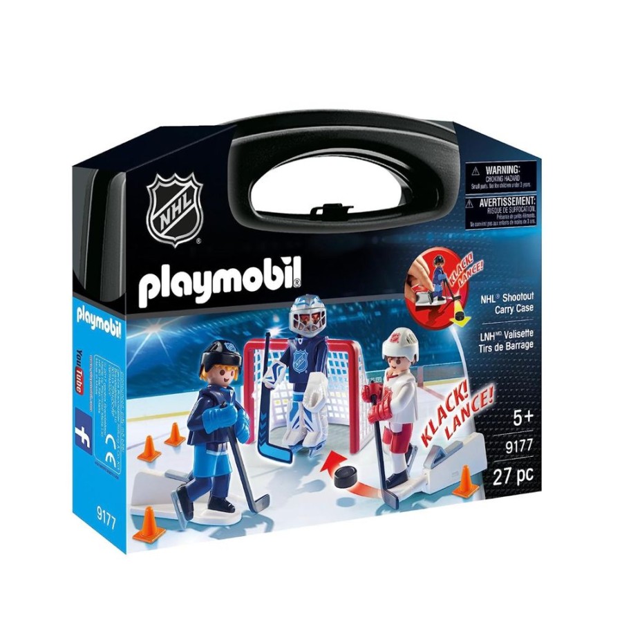 Pretend Play Playmobil USA, Inc. | 9177 Nhl Shootout Carry Case