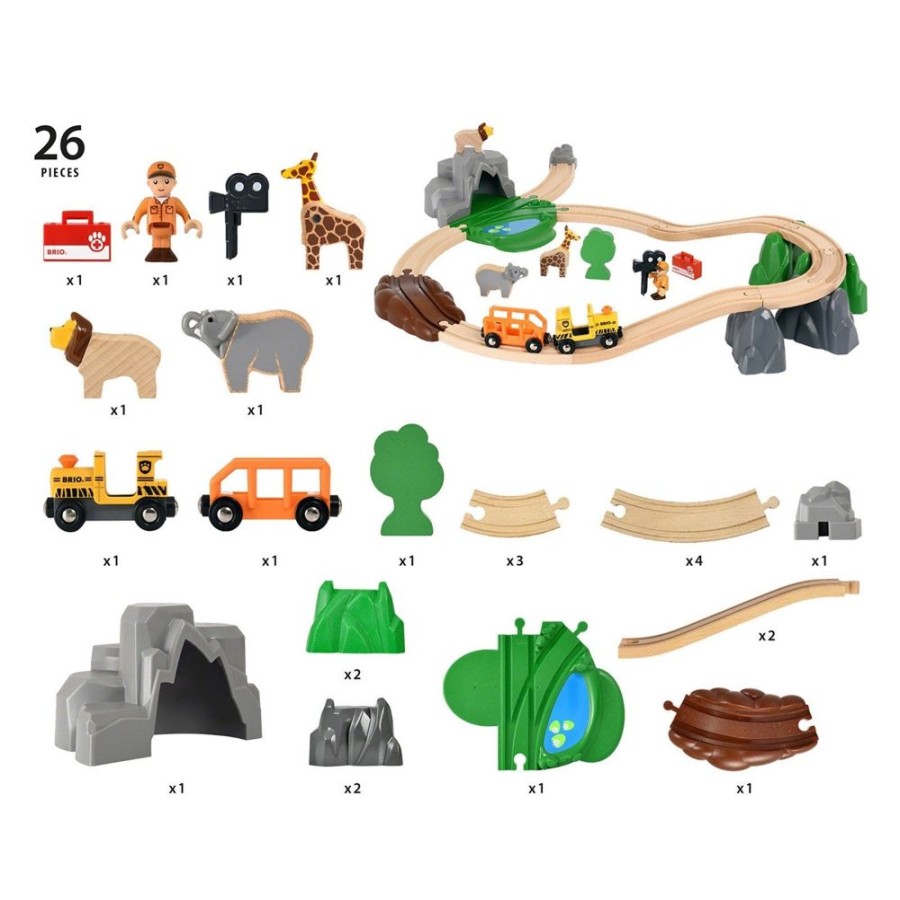 Vehicles Ravensburger | Brio Safari Adventure Set