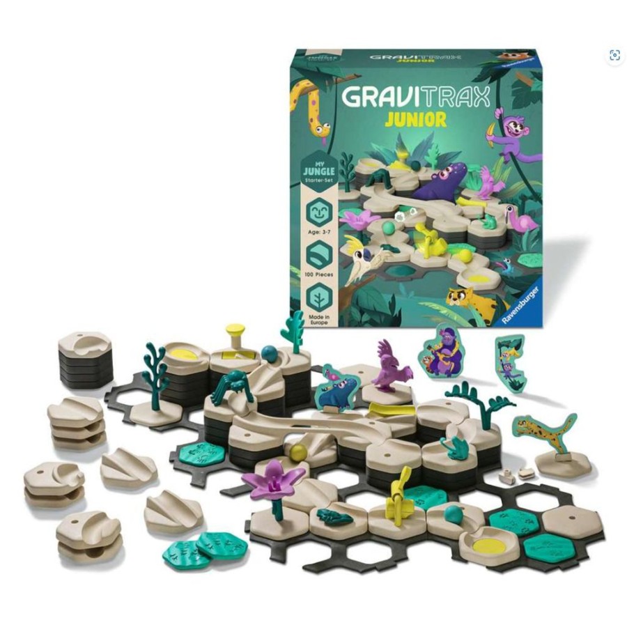 Construction Ravensburger | Gravitrax Junior - Large Jungle Set