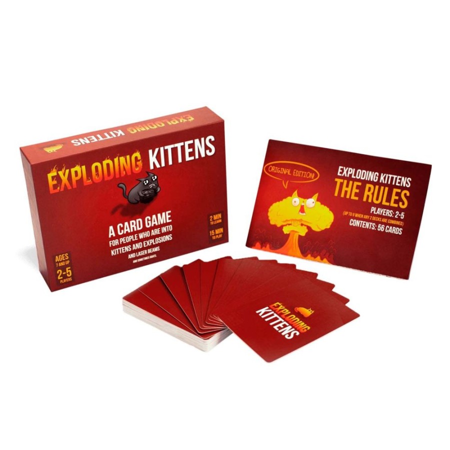 Games Asmodee dba Fantasy Flight Publishing | Exploding Kittens Original Edition