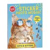 Arts & Crafts Klutz - Scholastic | Cats & Kittens Sticker Photo Mosaics