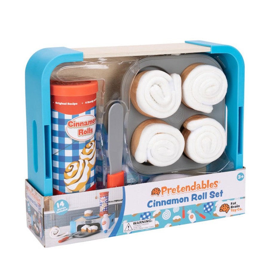 Pretend Play Fat Brain Toys | Pretendables: Cinnamon Roll Set