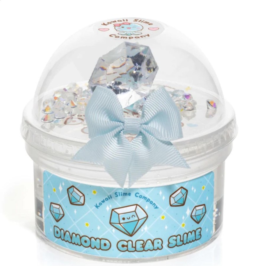 Novelty Kawaii Slime Company | Diamond Clear Putty Slime