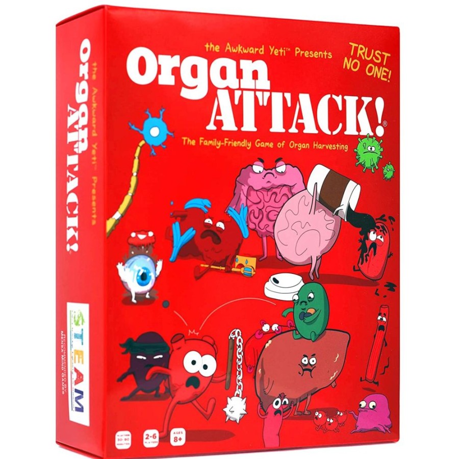 Games Nutt Heads LLC | Organ Attack Game