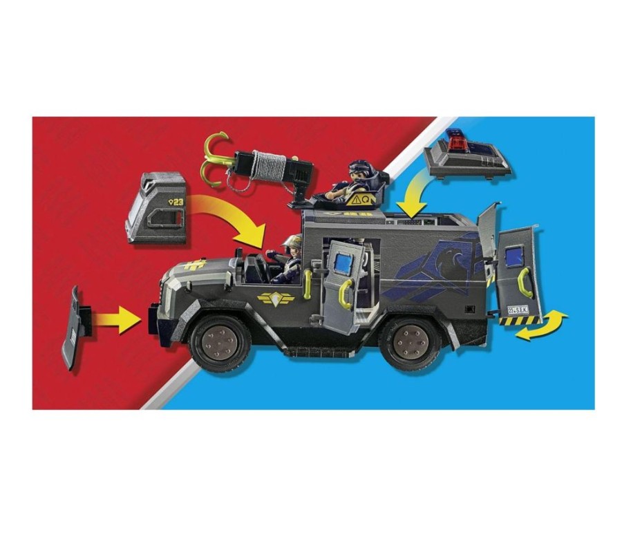 Pretend Play Playmobil USA, Inc. | Tactical Unit - All Terrain Vehicle