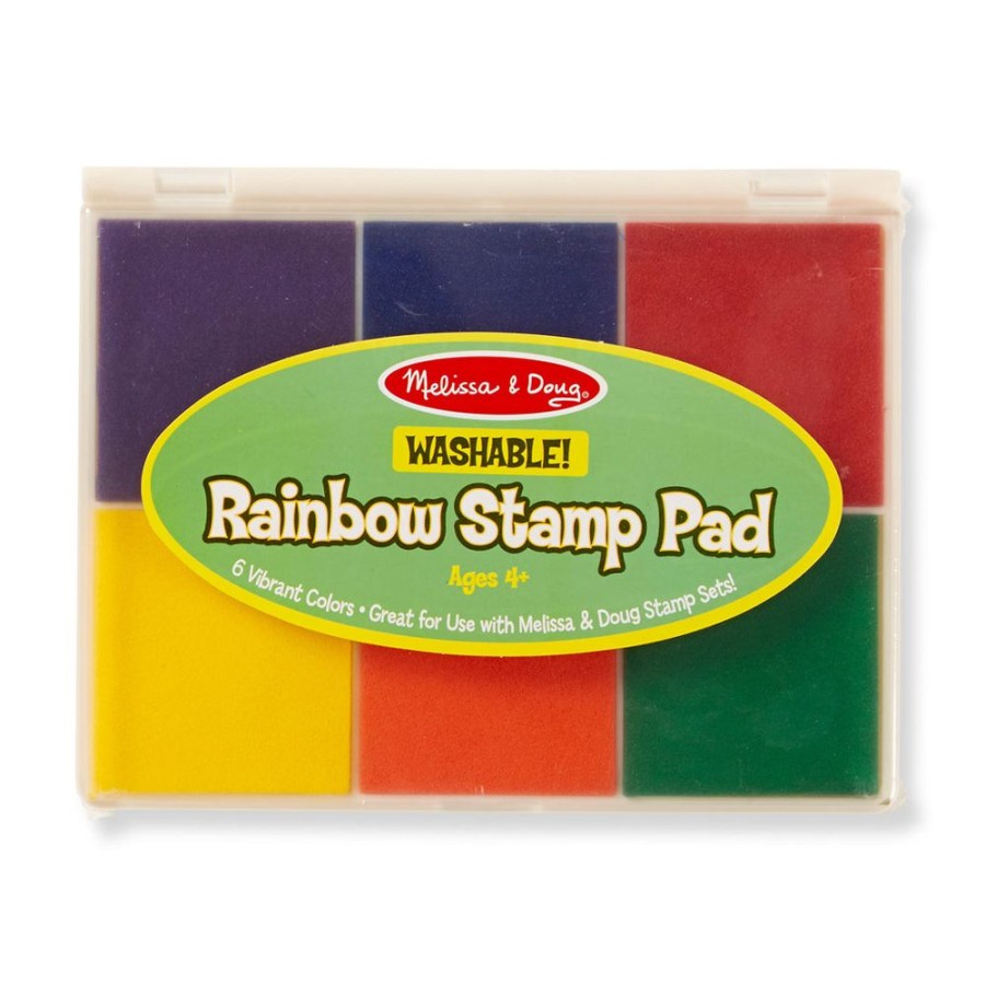 Arts & Crafts Melissa & Doug | Rainbow Stamp Pad