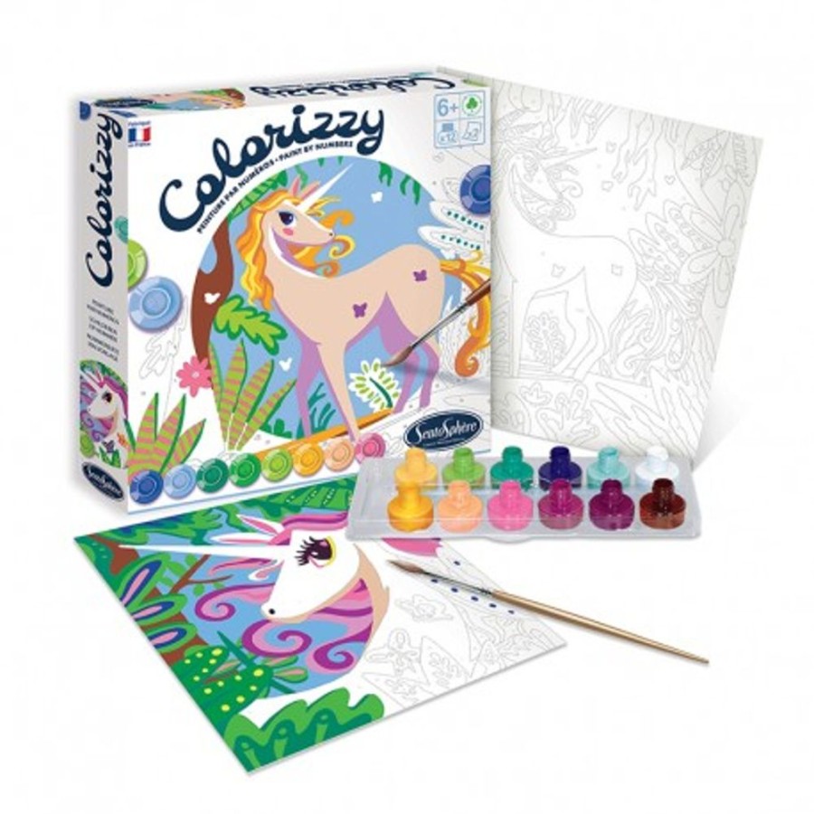 Arts & Crafts SentoSphere USA | Unicorn - Colorizzy