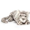 Plush & Puppets Jellycat, Inc. | Sacha Snow Tiger Medium