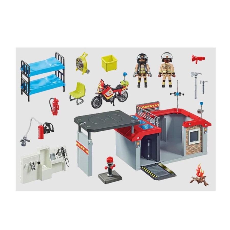 Pretend Play Playmobil USA, Inc. | 71193 Fire Station