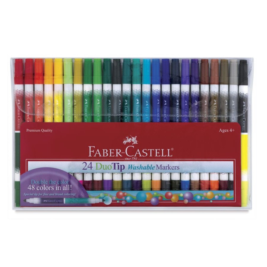 Arts & Crafts Faber-Castell | 24Pc Duo Tip Markers