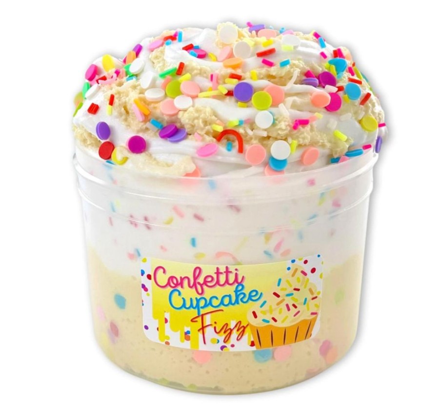 Novelty Dope Slimes LLC | Confetti Cupcake Fizz