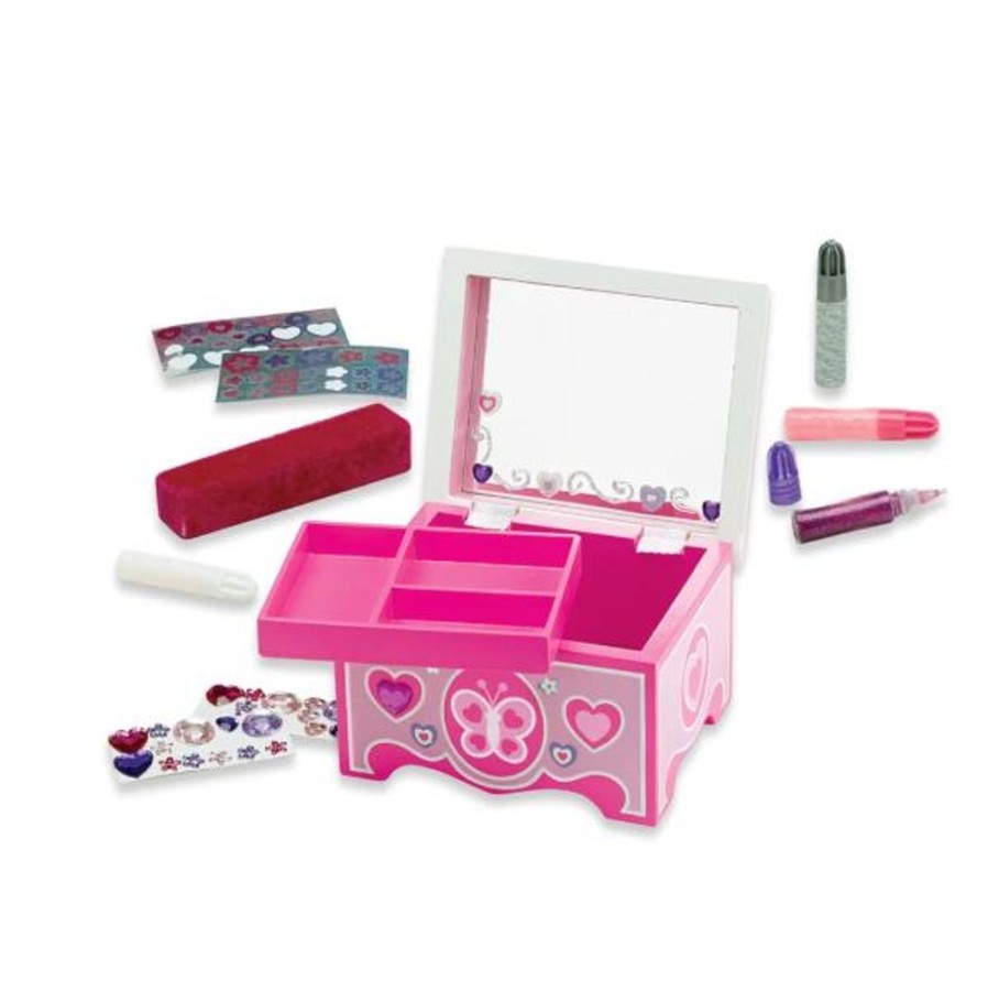 Arts & Crafts Melissa & Doug | Design-Your-Own Jewelry Box