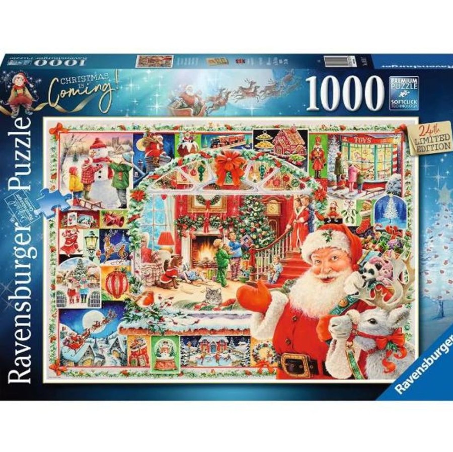 Puzzles Ravensburger | Christmas Is Coming! Seasonal 1000Pc Puzzle