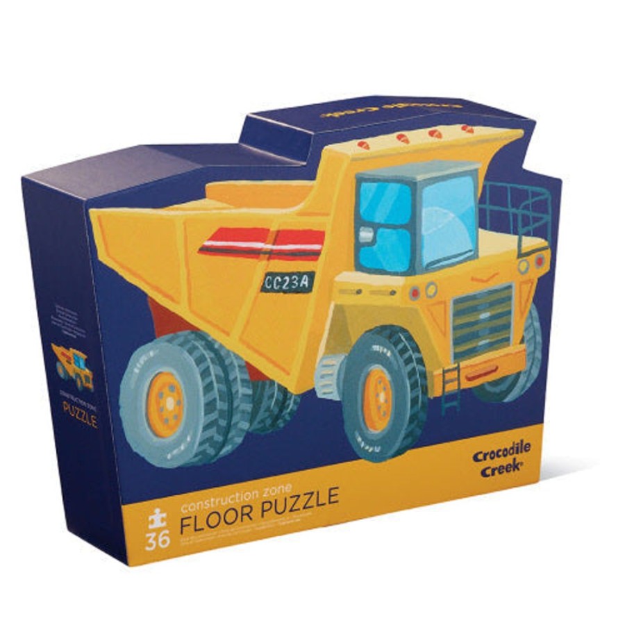 Puzzles Crocodile Creek | Construction Zone 36Pc Puzzle