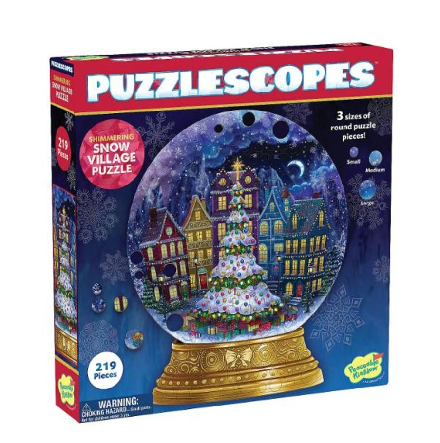 Seasonal MindWare Wholesale | Puzzlescopes: Winter Village