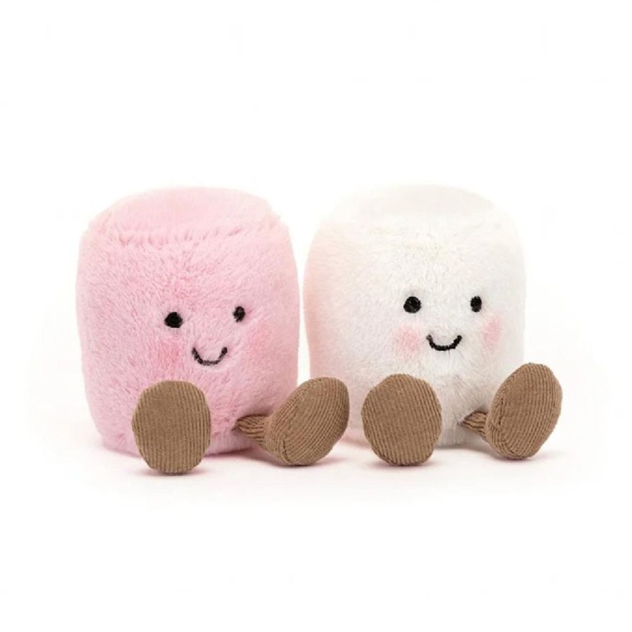 Plush & Puppets Jellycat, Inc. | Amuseable Pink & Wht Marshmallows