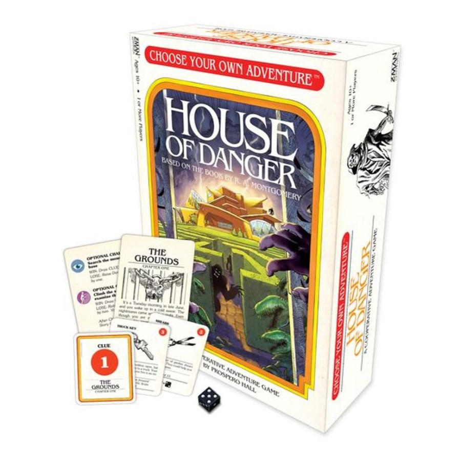 Games Asmodee dba Fantasy Flight Publishing | Choose-Your-Own-Adventure: House Of Danger