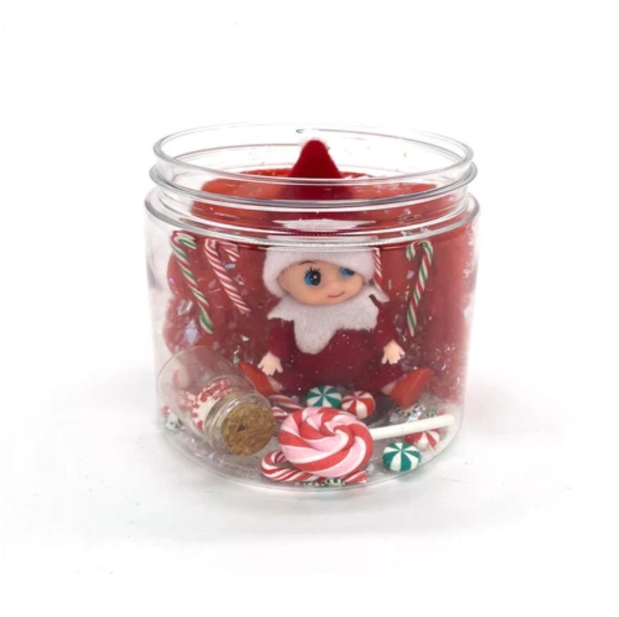 Seasonal EGKD KidDoughs | Elf In A Jar Play Dough-To-Go Kit