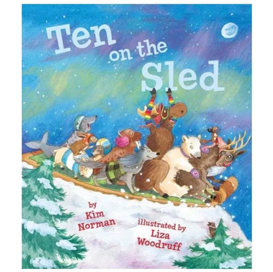 Seasonal Union Square & CO DBA Sterling | Ten On A Sled Board Book