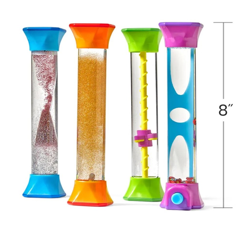 Novelty Learning Resources | Sensory Fidget Tubes 4Pc