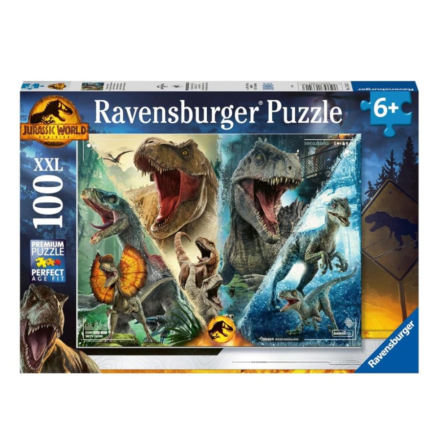 Puzzles Ravensburger | 13341 Jurassic World: Dominion 100Pc Xxl Puzzle