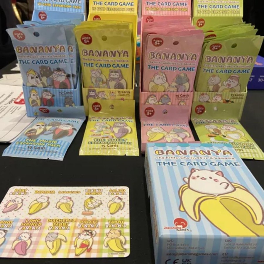 Games Japanime Games | Bananya Card Game