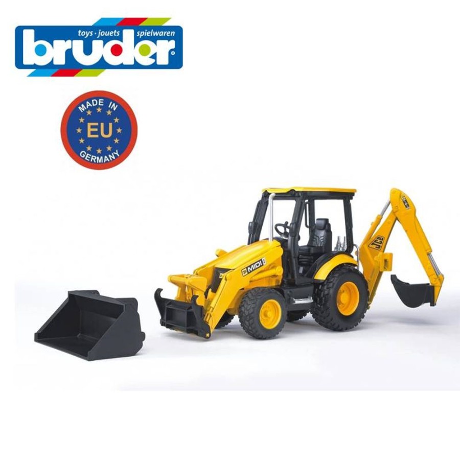 Vehicles Bruder Toys America, Inc. | 02427 Midi Cx Loader Backhoe