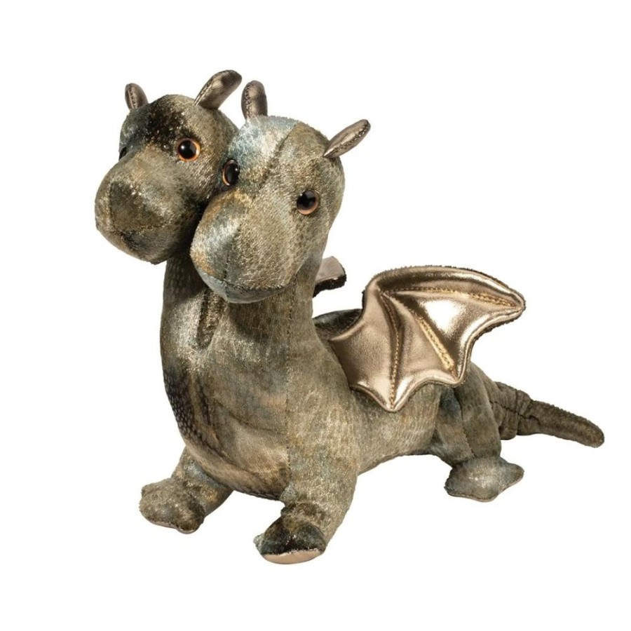 Plush & Puppets Douglas Cuddle Toys, Inc. | Deuce Two-Headed Dragon