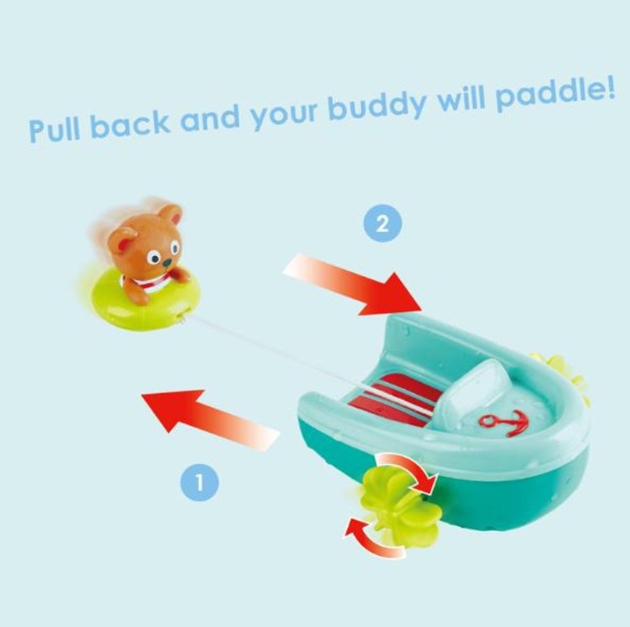 Infant & Toddler HaPe Int. | Tubing Pull-Back Boat