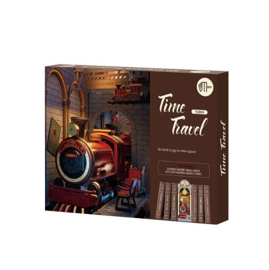 Lifestyle Robotime USA | Time Travel: Diy Miniature Dollhouse Kit