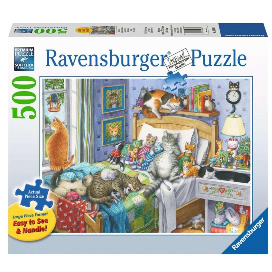 Puzzles Ravensburger | 14966 Cat Nap 500Pc Puzzle