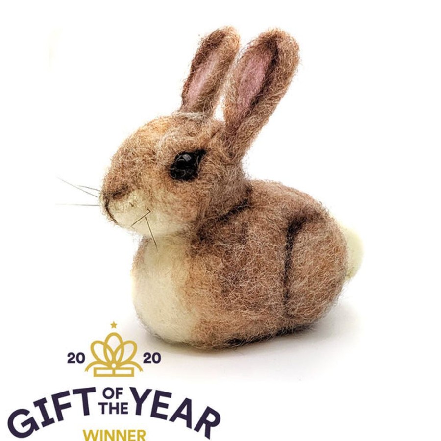 Arts & Crafts Crafty Kit Company | Felting Kit: Baby Bunny