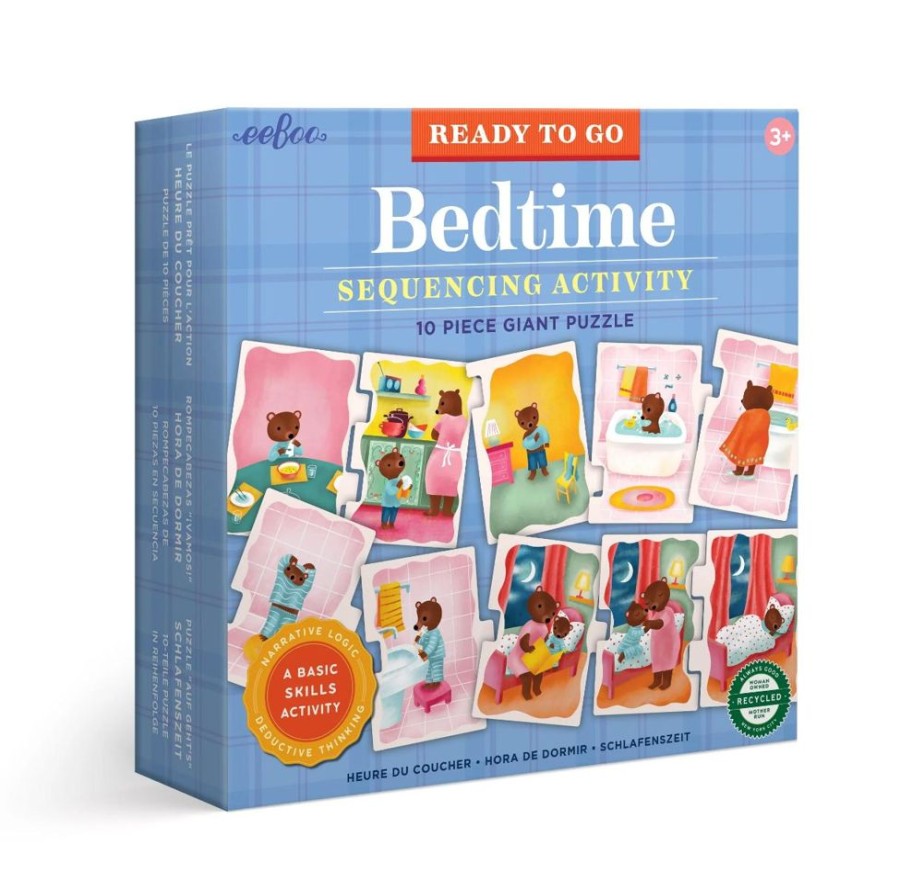 Puzzles eeBoo | Bedtime Ready To Go Puzzle