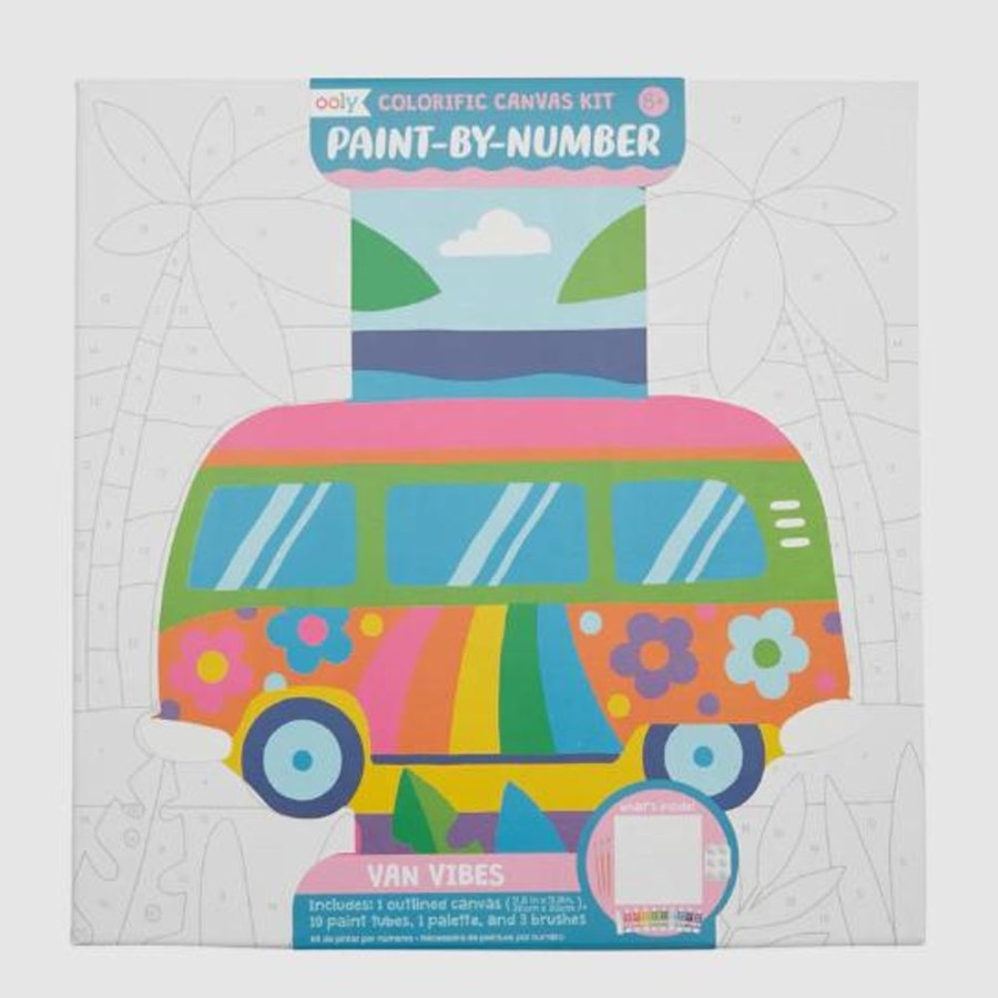 Arts & Crafts Ooly dba International Arrivals | Van Vibes Colorific Canvas